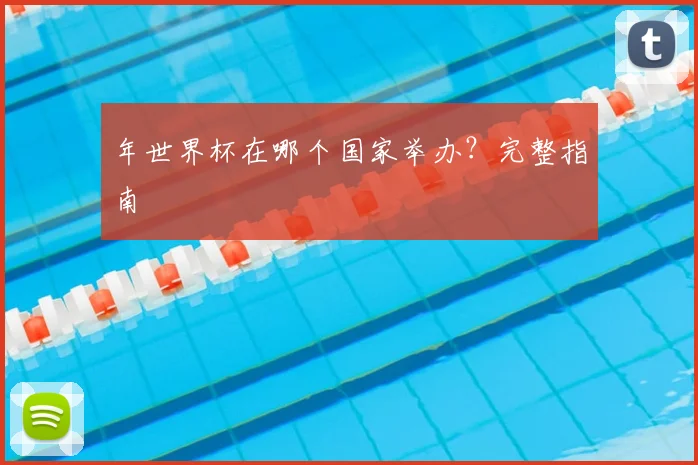 年世界杯在哪个国家举办？完整指南